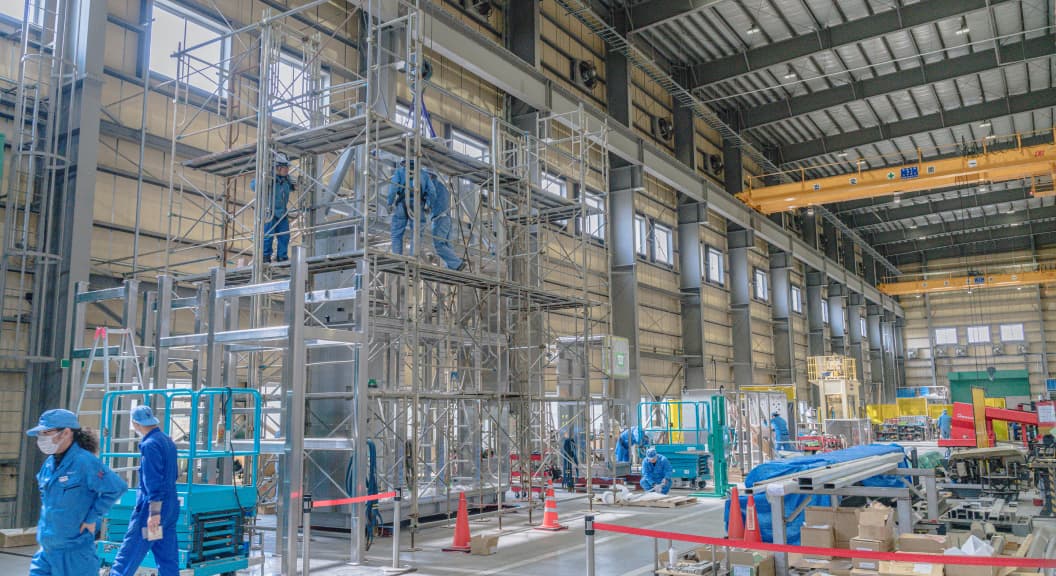 Assembling Area of Factory